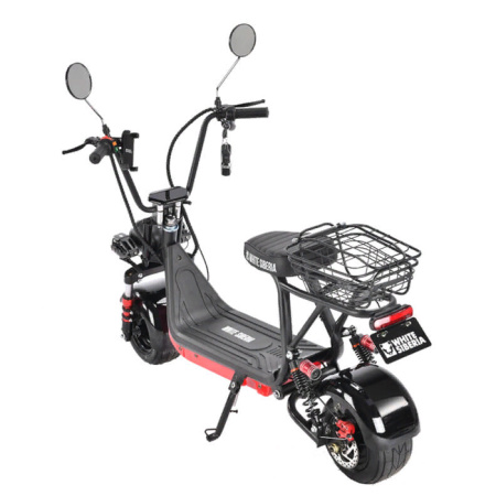 Электросамокат WHITE SIBERIA MINI R 1200W black
