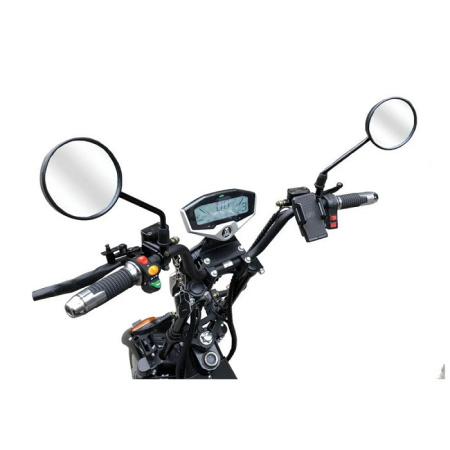 Электроскутер Citycoco WS-PRO Trike 2000w 20Ah (черный)