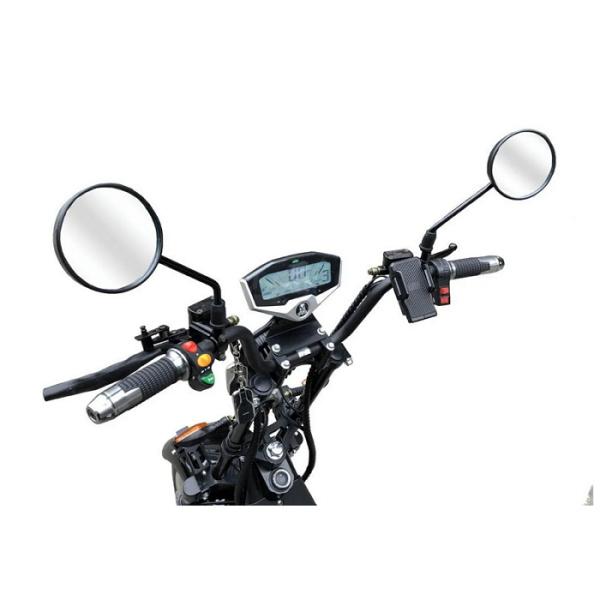 Электроскутер Citycoco WS-PRO Trike 2000w 20Ah (черный)