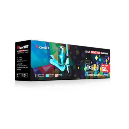 Детский электросамокат iconBIT Kick Scooter UNICORN