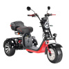 Электроскутер Citycoco WS-PRO+ trike 3000w 21ah (черный)