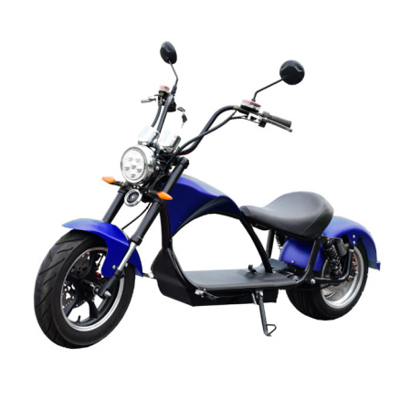 Электроскутер Citycoco Harley Chopper 2000W (синий)