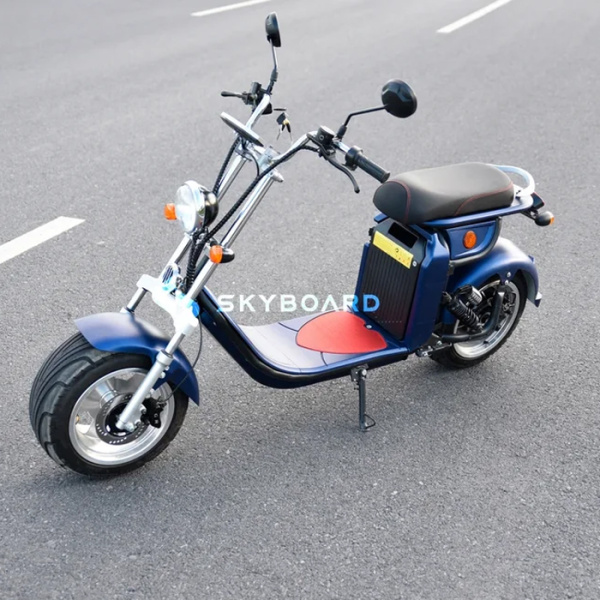 Электроскутер Citycoco SkyBoard BR4000 FAST (синий)