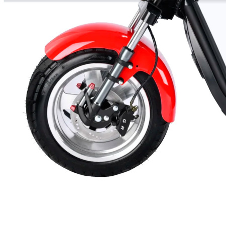 Электроскутер Citycoco WS Pro+ Max 3000W (красный)