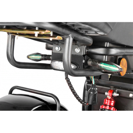 Электроскутер WHITE SIBERIA IKRA 5000W (чёрный)