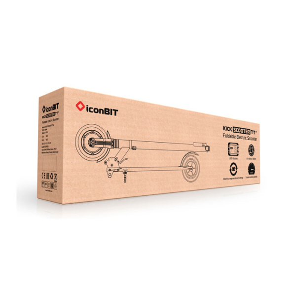 Электросамокат iconBIT Kick Scooter TT v8
