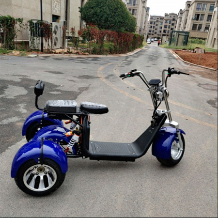 Трехколесный электроскутер Citycoco Harley 2000W
