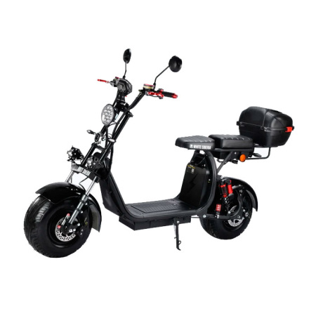 Электроскутер Citycoco WS Pro+ 2000W (черный)