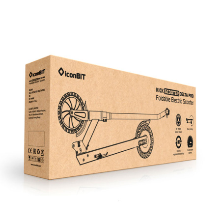 Легкий электросамокат iconBIT Kick Scooter DELTA PRO