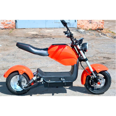 Электроскутер Citycoco Bike (оранжевый)