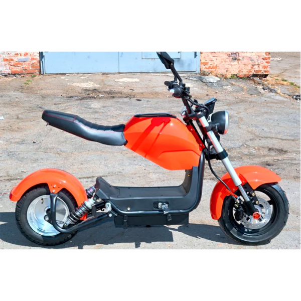Электроскутер Citycoco Bike (оранжевый)