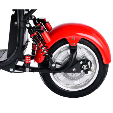 Электроскутер Citycoco WS Pro+ Max 3000W (красный)