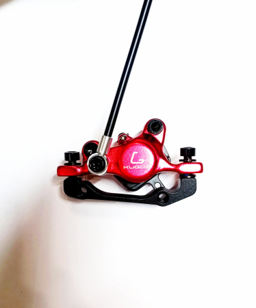 Тормозной суппорт (калипер) электросамоката Kugoo F3 pro max передний