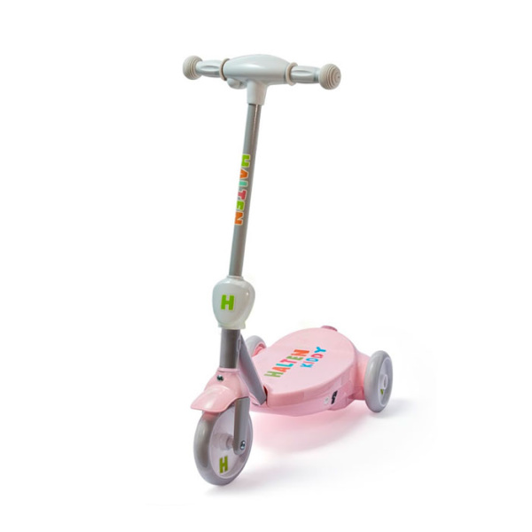 Детский электросамокат Halten Kiddy (розовый)