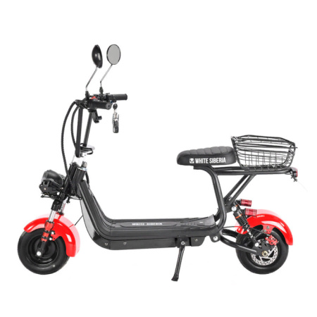 Электросамокат WHITE SIBERIA MINI R 1200W red