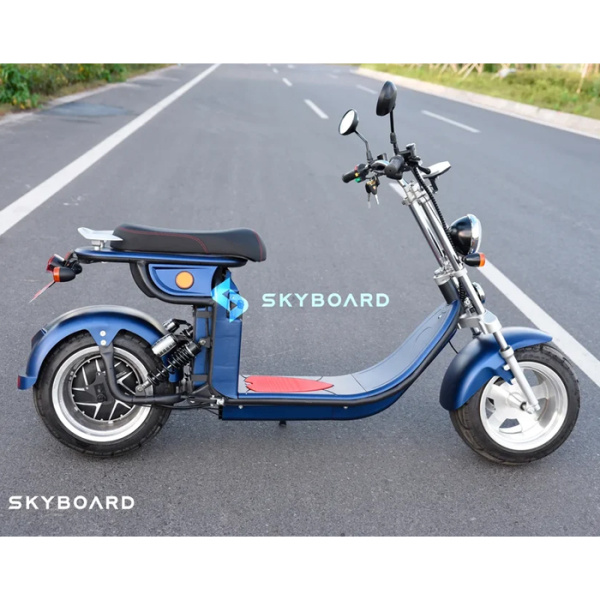 Электроскутер Citycoco SkyBoard BR4000 FAST (синий)