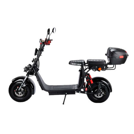 Электроскутер Citycoco WS Pro+ 2000W (черный)