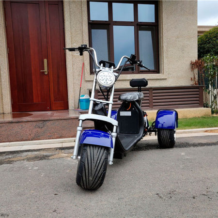 Трехколесный электроскутер Citycoco Harley 2000W