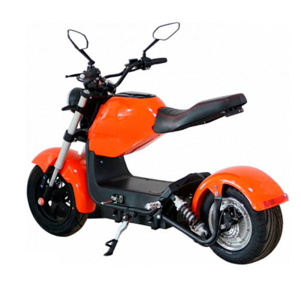 Электроскутер Citycoco Bike (оранжевый)