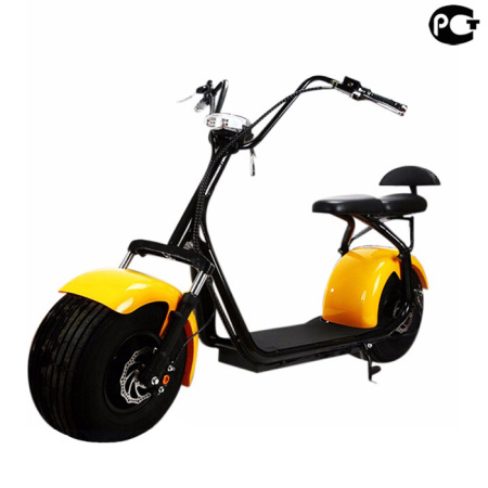 Электроскутер Citycoco harley double seat
