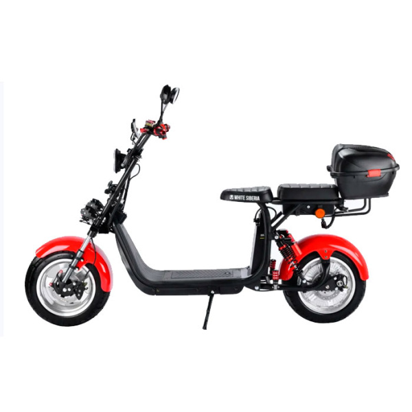 Электроскутер Citycoco WS Pro+ Max 3000W (красный)