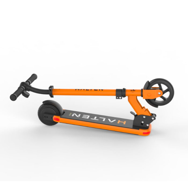 Детский электросамокат Halten Junior (оранжевый)