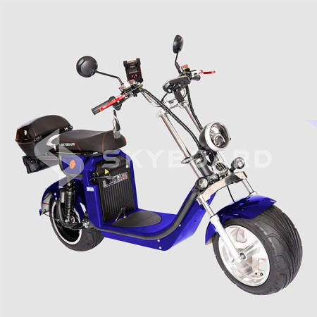 Электроскутер Citycoco SkyBoard BR4000 FAST (синий)